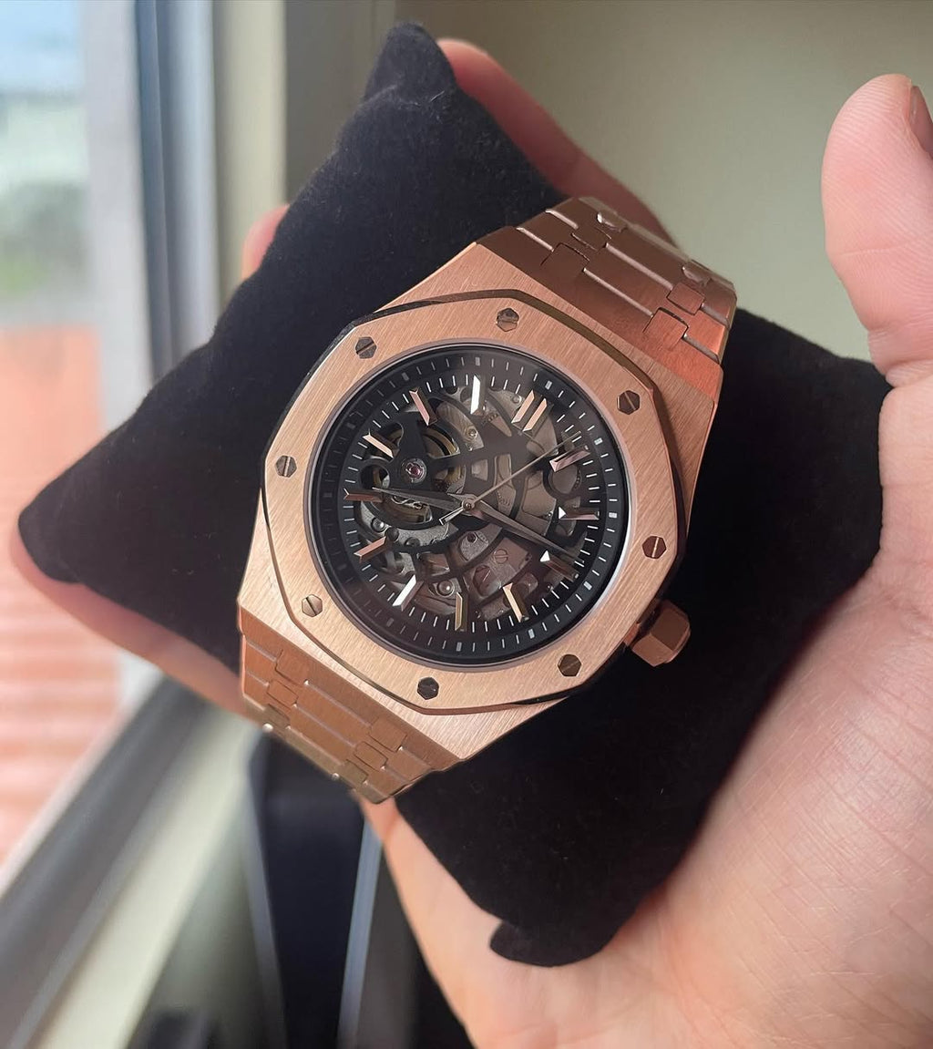 OAK MOD - SKELETON ROSE - BLACK